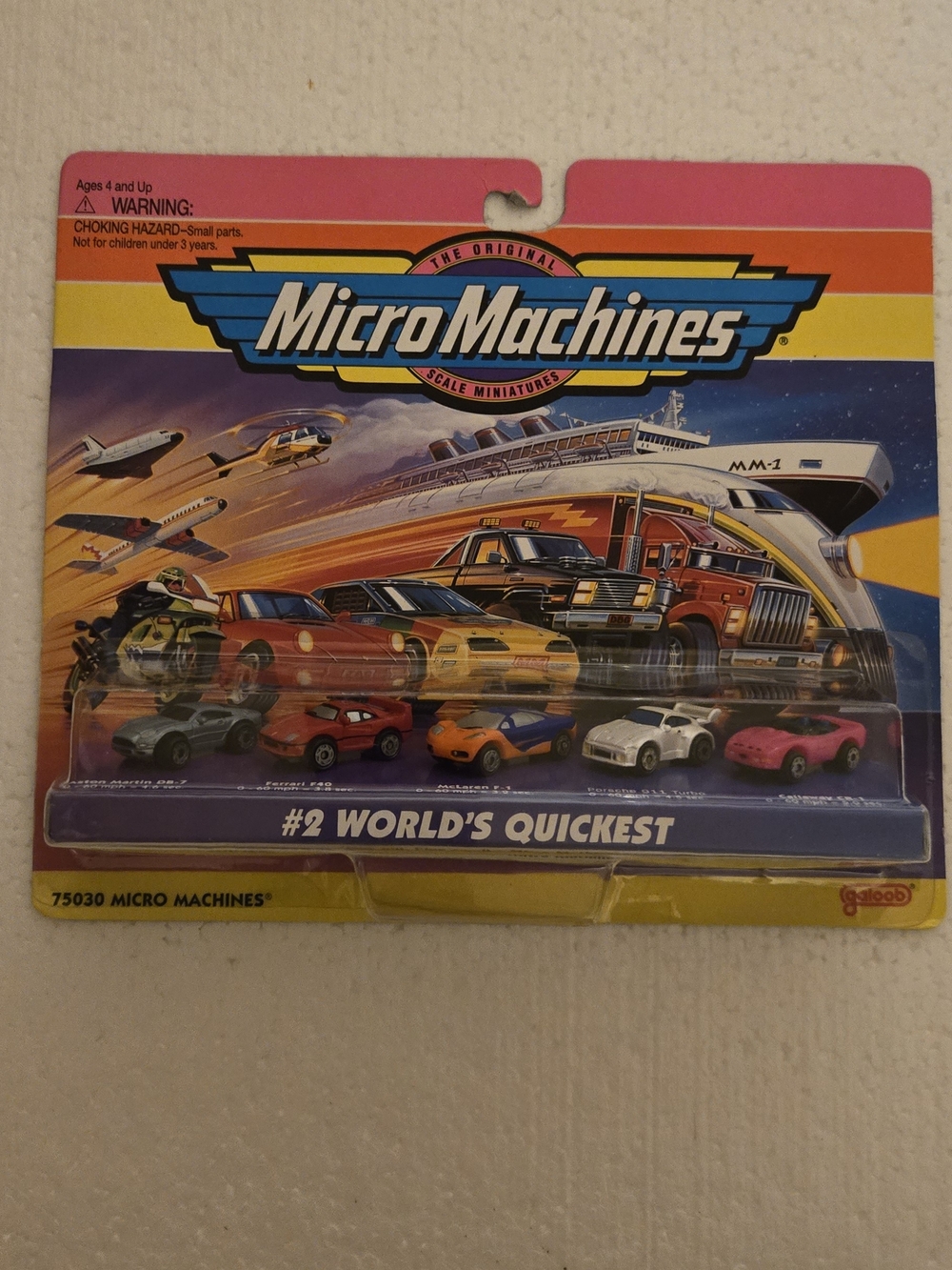Micro Machines Kids Toy Car Set - Multi-Color Mini Vehicles